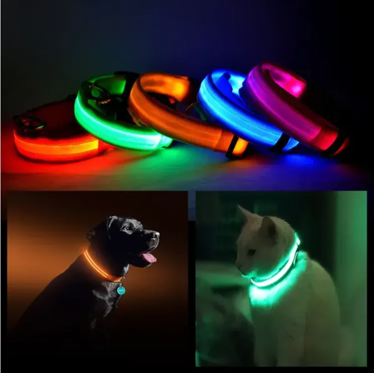 LED PET Säkerhets Halo Stil Krage