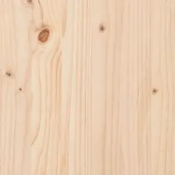 Cama-Estanto de Pinho Maciça VidaXL, 90x190 cm, Sem Colchão