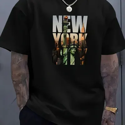T-Shirt Masculina Versátil e Moderna para Uso Diário