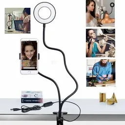 Ringlampa för live-streaming och sminkning