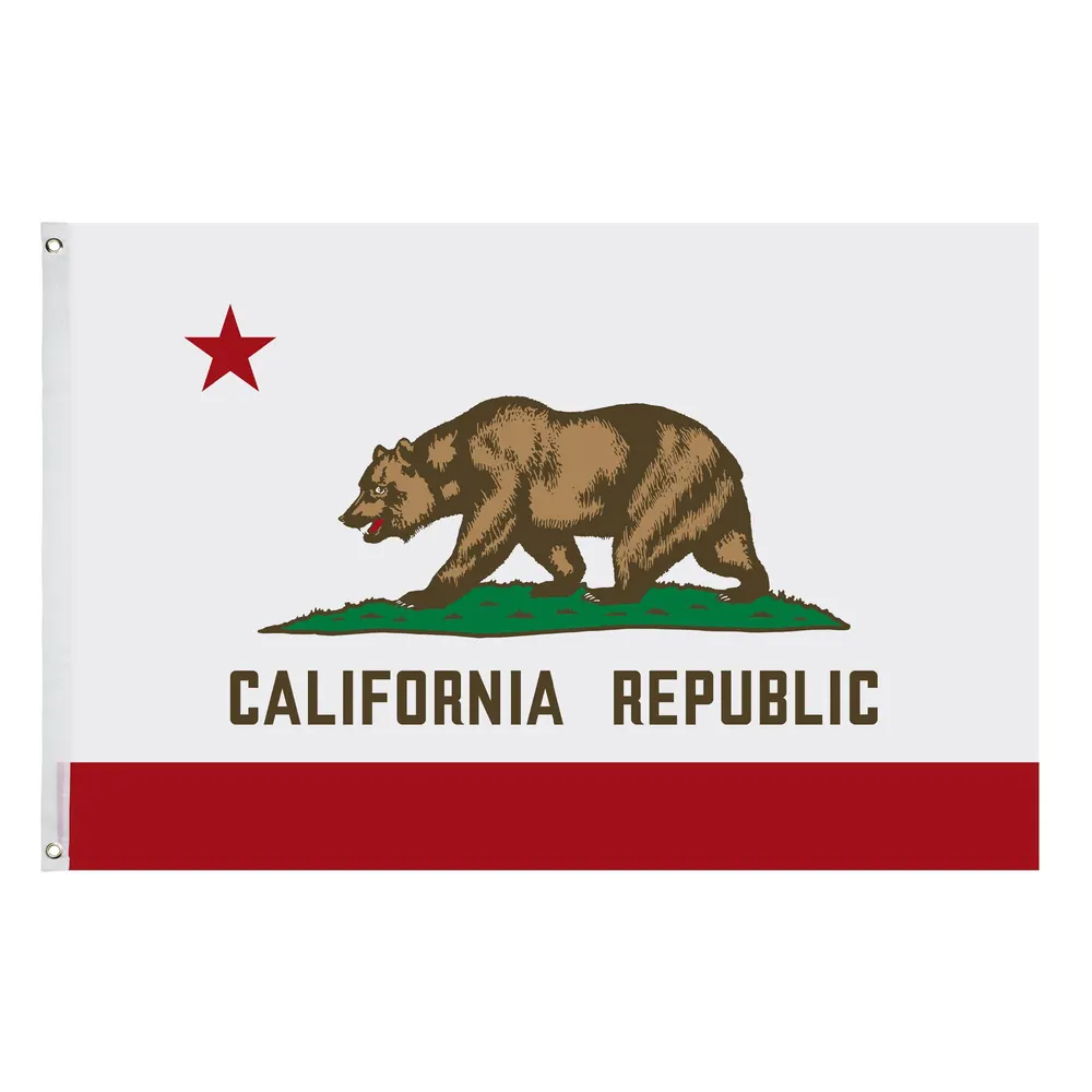 3X5FT Kaliforniens flagga