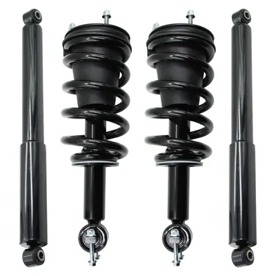 Conjunto Completo de Amortecedores Dianteiros e Amortecedores Traseiros, Kit de 4 Peças para Chevy Tahoe 5.3L V8
