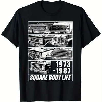 Футболка  Squarebody C10 K10 1973-1987