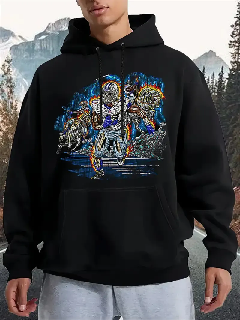 Sudadera de poliéster para hombre