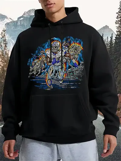 Sudadera de poliéster para hombre