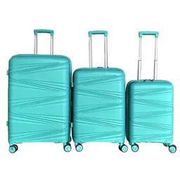 Conjunto de Malas Rígidas, 3 Peças, com Fechadura TSA, 20 Polegadas, 24 Polegadas e 28 Polegadas