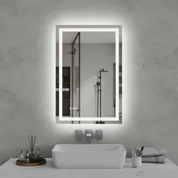 24 tum x 36 tum LED badrumsspegel