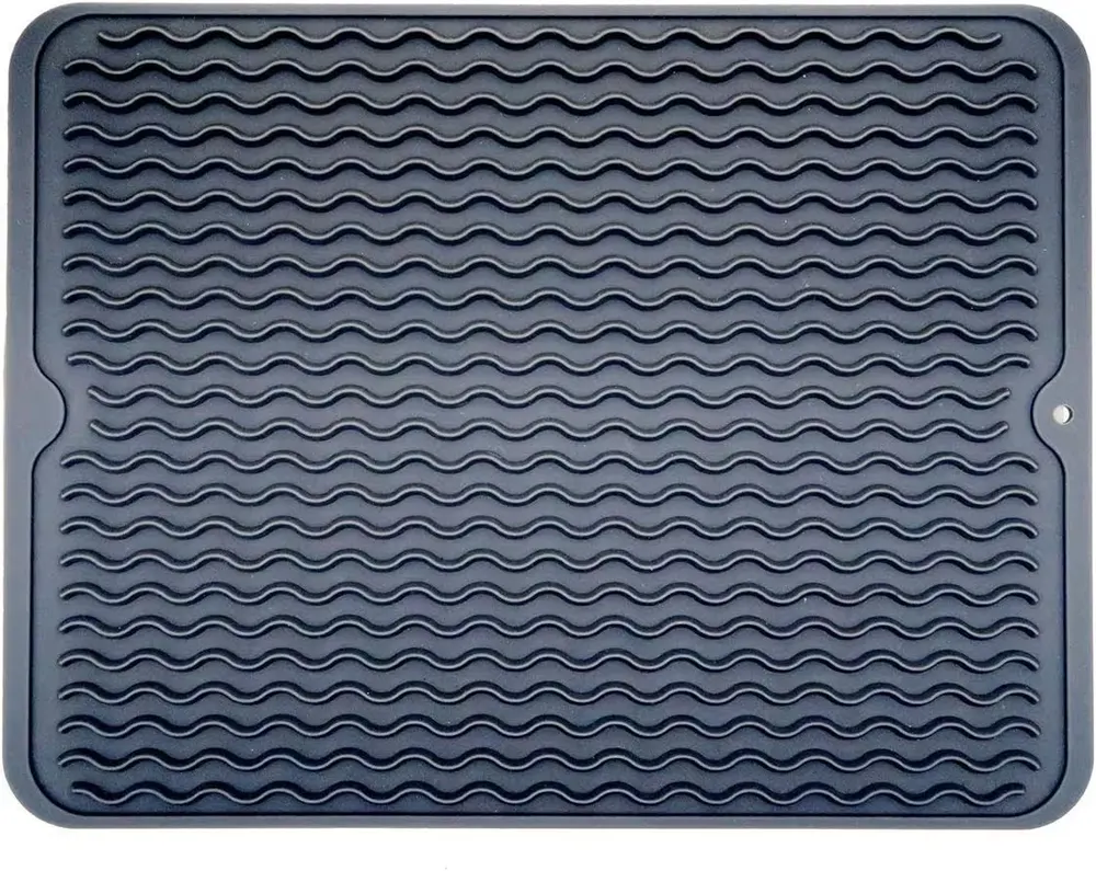 Tapetes de silicone grandes para cozinha, resistentes ao calor e antiderrapantes