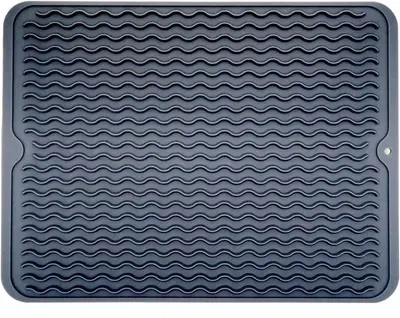 大型キッチンシリコンディッシュマット、耐熱、滑り止め