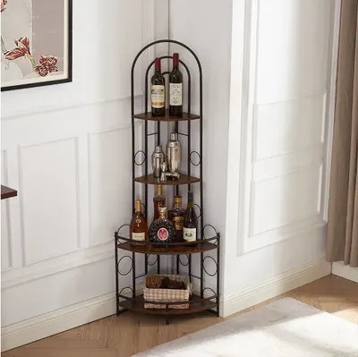 Suporte para plantas com estrutura metálica