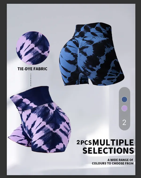 Yogashorts för kvinnor, åtsittande