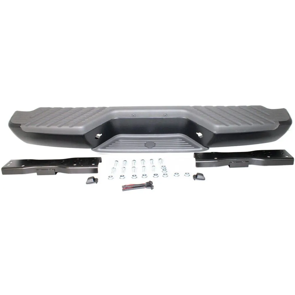 Parachoques trasero con barra frontal y almohadillas con soportes para Nissan Frontier 2001-2004