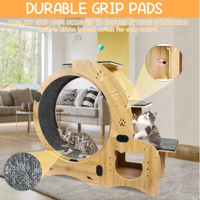 Roda de corrida para gatos com roda silenciosa