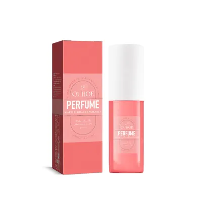 Perfume Ouhoe Brasil Vermelho para Mulheres, para Encontros, Fragrância Natural de Longa Duração, Spray Corporal Floral Não Picante
