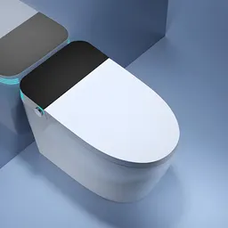 Vaso sanitário inteligente com bidé para casa de banho, vaso sanitário integrado