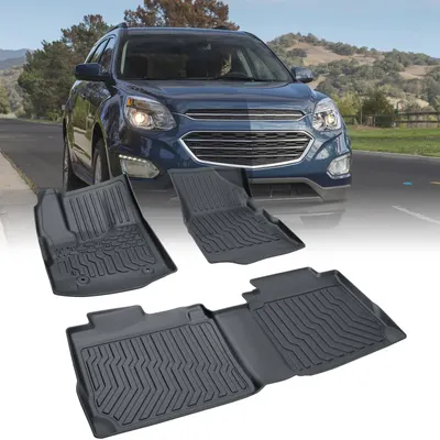 TPE-gummi bilmattor för 12-17 Equinox och GMC Terrain Terrain Denali