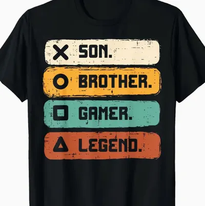 Camiseta masculina estampada de manga curta, moda