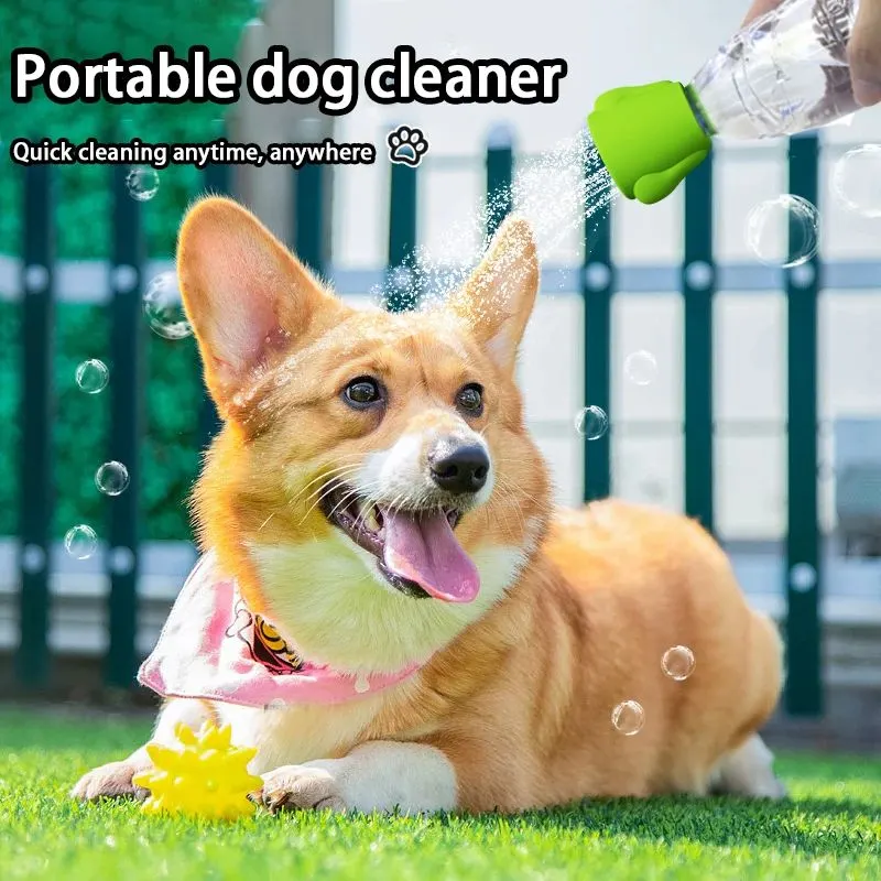 Hundbadssprinkler för husdjursrengöring