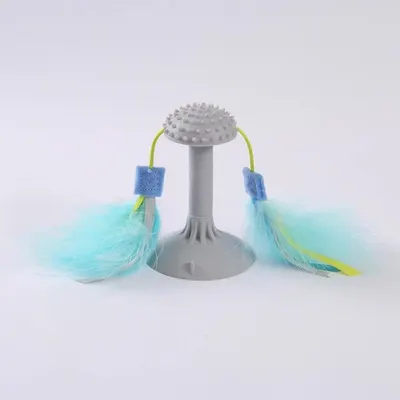 吸盘猫玩具 塑料磨牙猫玩具 猫玩具棒