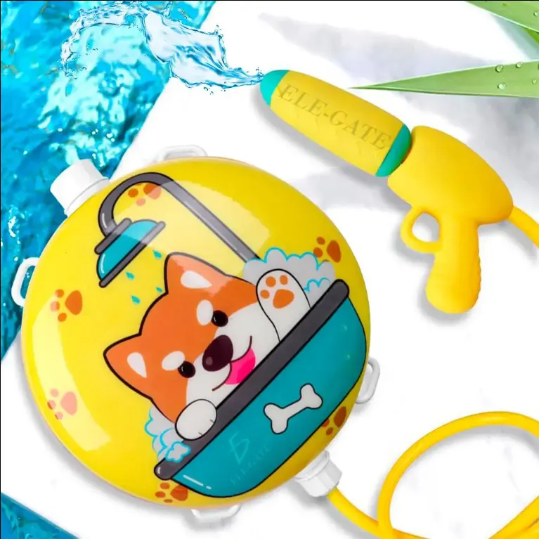 Arma de Água Brinquedo para Crianças com Mochila