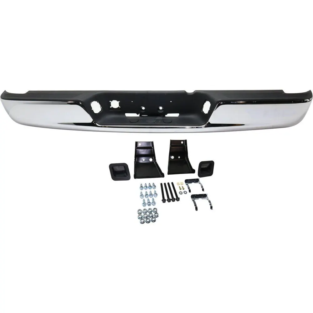Stegstötfångarmontering för 2002-2008 Dodge Ram 1500, krom med monteringsfäste
