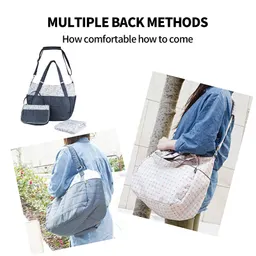 Bolsa de ombro para mudança de fraldas de mãe, bolsa de viagem