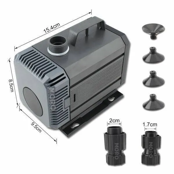 Fonte Submersível para Aquário, Piscina, Tanque de Peixes Marinhos 60W