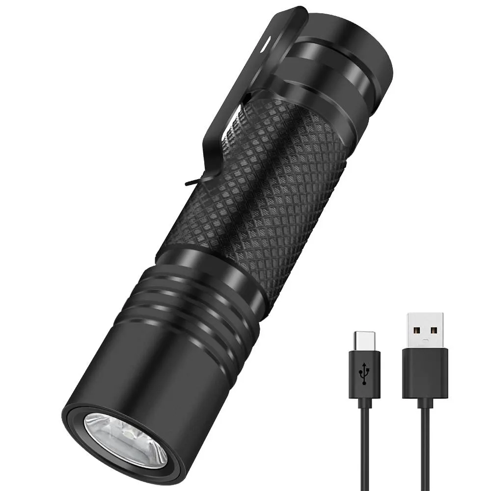 Lanterna tática super brilhante, lanterna LED zoom super brilhante para campismo
