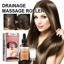 Hoegoa Aceite Esencial para el Cuidado del Cabello Mejora el Cabello Seco y Encrespado, Aceite de Cuidado Capilar Sedoso Nutritivo e Hidratante