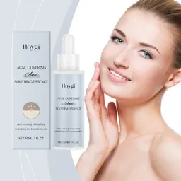 HOYGI Pimple Lugnande Essans Ansiktshud Återfuktande Fuktgivande Akneärr Pimple Skonsam Vårdvätska