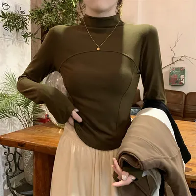 Nuevo Top Delgado con Espiga Cepillada Corto
