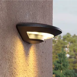 Luminária de parede LED simples para exterior, resistente à água para interior e pátio