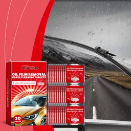 Comprimidos de líquido de limpeza de pára-brisa de carro HOMONTH, resistente à água e ao chuva para vidro de carro, anti-embaciante