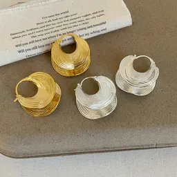 Pendientes versátiles de personalidad de moda retro europea y americana de nicho