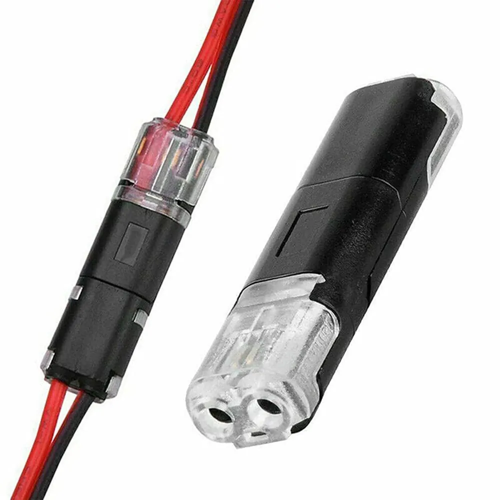 Conector de terminal macho e fêmea para tomada, conector rápido para fios