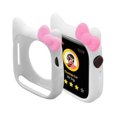 Funda protectora de silicona con lazo para reloj