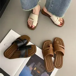 심플 휴가 스타일 세트 샌들 쿨 캐주얼 여성용