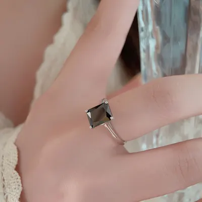 欧美复古S925纯银女式戒指
