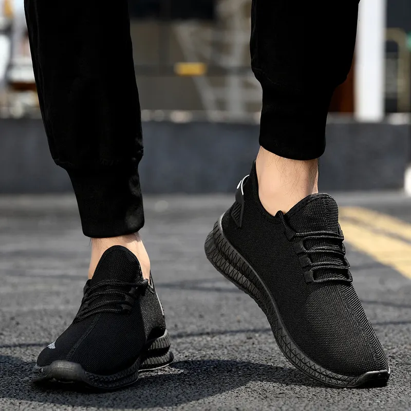 Mäns vår sneakers, unisex casual nät skor, mjuk säl kokosnöt skor, mångsidiga skor för män på vår och höst