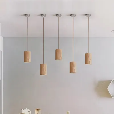 Lâmpada de quarto nórdico, lâmpada de jantar, pequeno abajur para receção, spotlights, luminária de madeira criativa, luminária individual personalizada para janela de varanda, venda direta de fábrica