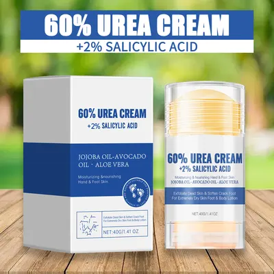 Bastão de creme para pés nutritivo anti-rachaduras para pele seca, 40g
