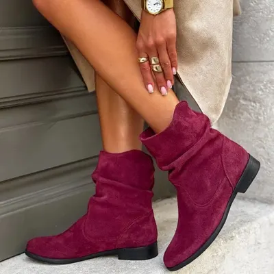 Botas curas sensuais para mulher, estilo europeu e americano, botas curas com efeito de sobreposição