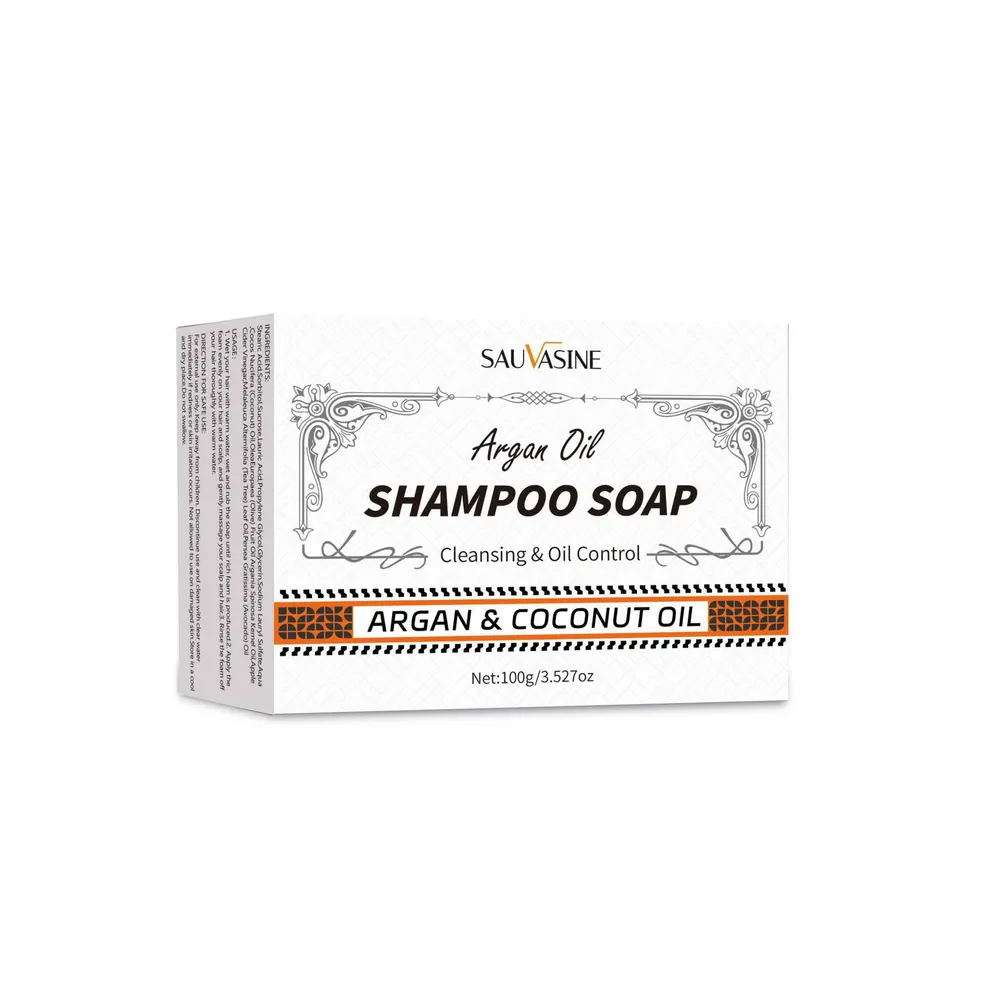 Barra de shampoo de óleo de argan 100g