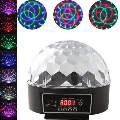 Luz de bola mágica DMX512 para discoteca, para casamentos, festas de aniversário em família