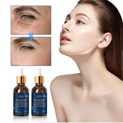Cross-border bästsäljande SOUG fasthet ljusande återfuktande uppfriskande icke-fetande lugnande hud anti-rynka serum