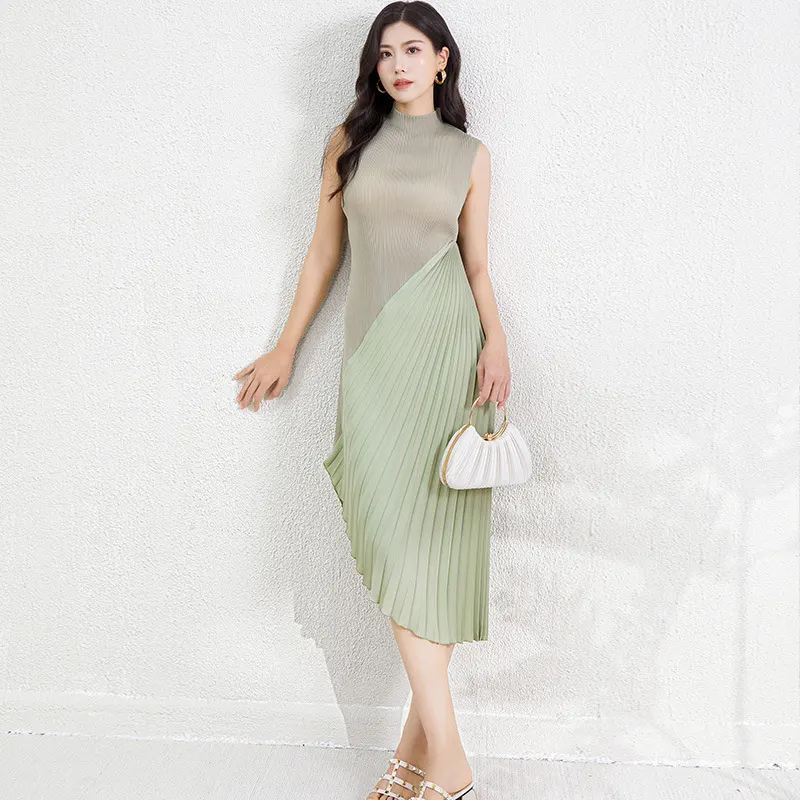 Fashionabel Elegant Kjol Med Halvturtleneck