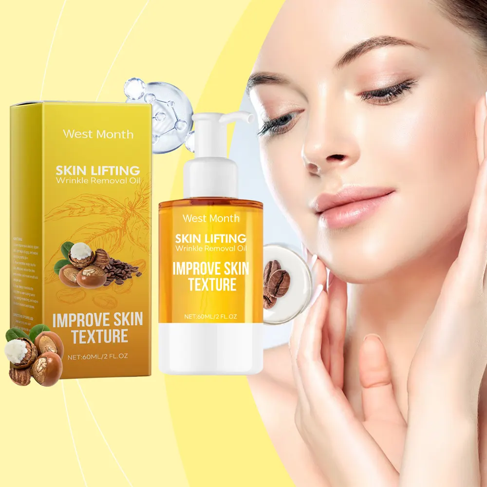 Óleo Essencial Facial de Aperto WEST MONTH, Aperto, Umectante, Hidratante, Anti-Rugas e Nutritivo para Cuidado Facial
