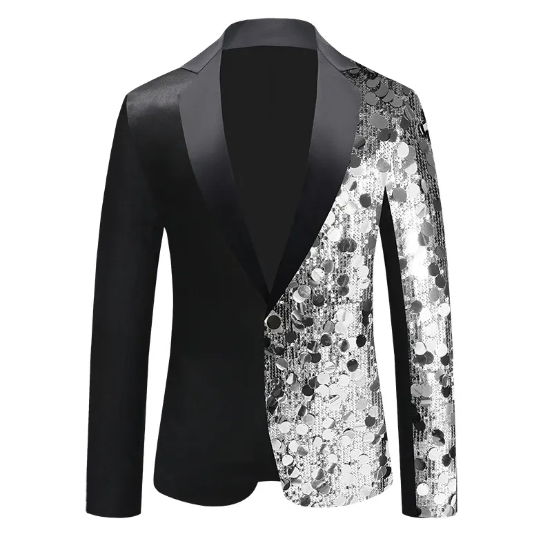 Herrens Sequins Kostymjacka Dansklänning