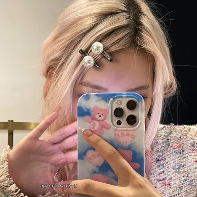 スナップヘアクリップ レディース エーテルクリップ 小さくて絶妙