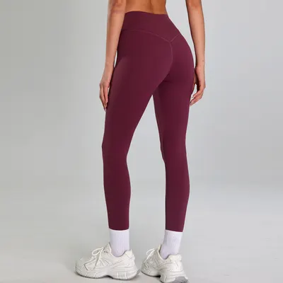 Calças de fitness respiráveis e de secagem rápida para mulheres, para corrida ao ar livre